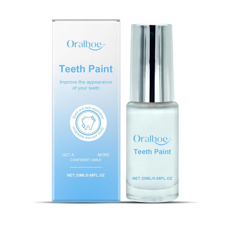 Teeth whitening care varnish
